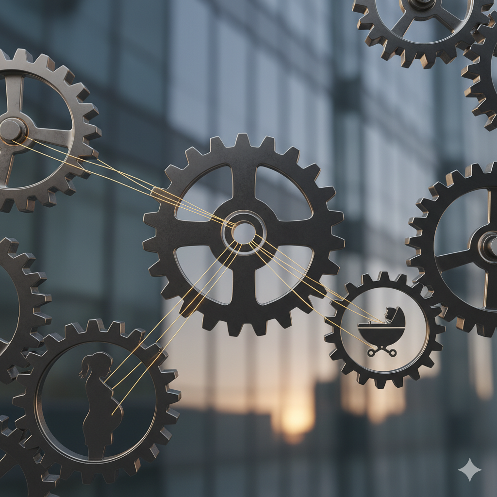 Company discriminated against employee on maternity leave during corporate sale