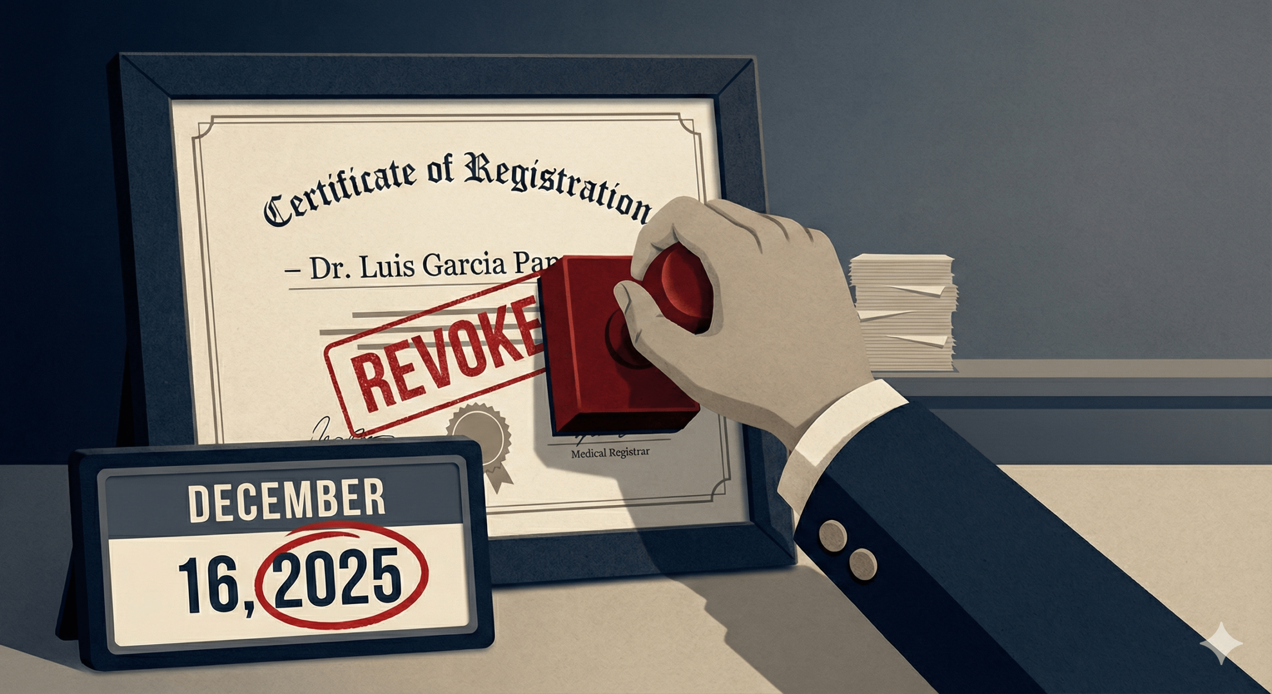 Doctor’s license revoked following professional misconduct findings involving sexual abuse of patient