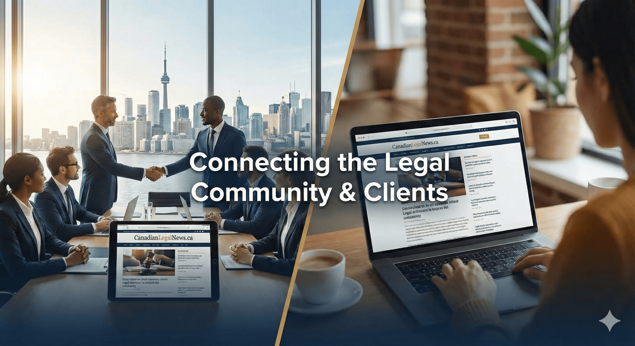By placing your message on our platform, you align your brand with a primary source of Canadian legal news